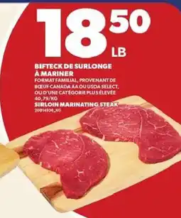 Provigo Sirloin marinating steak offer