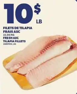 Provigo Tilapia fillets offer