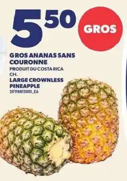 Provigo Gros ananas sans couronne offer