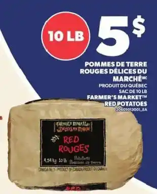 Provigo Farmer's Market red potatoes offer