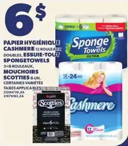 Provigo Scotties cashmere offer