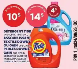 Provigo Tide detergent offer