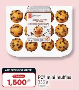 Fortinos PC mini muffins offer