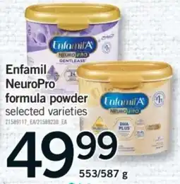 Fortinos Enfamil NeuroPro formula powder offer