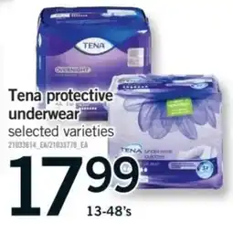 Fortinos Tena protective underwear offer