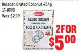 FreshLand Supermarket Bulacan grated coconut offer