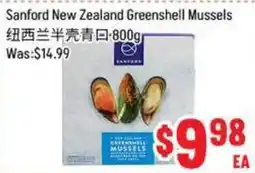 FreshLand Supermarket Sanford greenshell mussels offer
