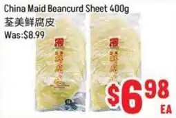 FreshLand Supermarket China Maid Beancurd Sheet offer