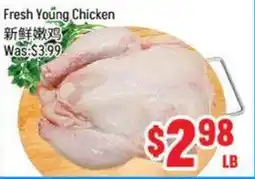 FreshLand Supermarket Fresh Young Chicken offer