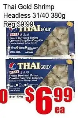 New Pacific Supermarket Thai Gold Shrimp Headless offer