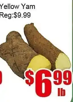 New Pacific Supermarket Yellow Yam offer