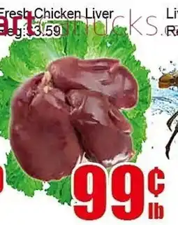 New Pacific Supermarket Fresh Chicken Liver offer