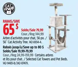 Canadian Tire Cat craft Arbres d'activités pour chat offer