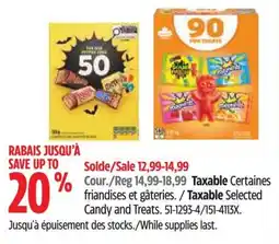 Canadian Tire Selected Candy and Treats offer