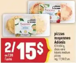 Marché Adonis Adonis pizzas offer
