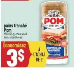 Marché Adonis Pom sliced bread offer