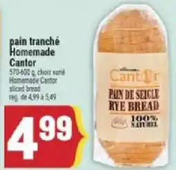 Marché Adonis Cantor sliced bread offer