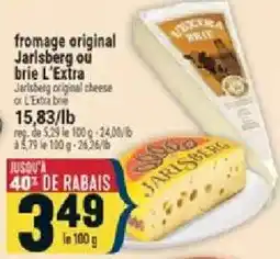 Marché Adonis jarlsberg original brie l extra offer