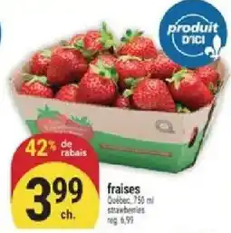 Marché Adonis fraises offer