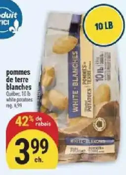 Marché Adonis white potatoes offer