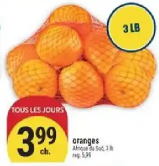 Marché Adonis oranges offer