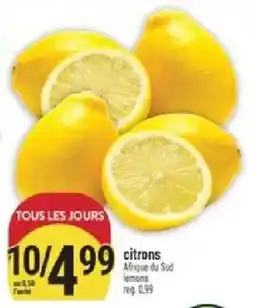 Marché Adonis Citrons offer