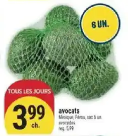 Marché Adonis avocats offer