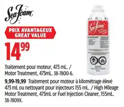 Canadian Tire Seafoam motor treatment offer