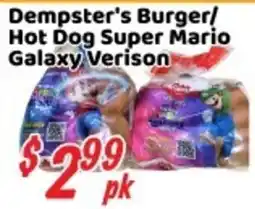 Nations Fresh Foods Dempster's Burger/Hot Dog Super Mario Galaxy Verison offer