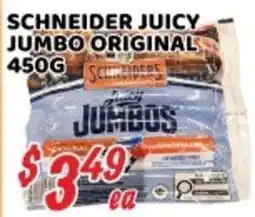 Nations Fresh Foods Schneider juicy jumbo original offer