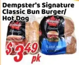 Nations Fresh Foods Dempster's Signature Classic Bun Burger/Hot Dog offer