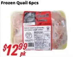 Nations Fresh Foods Frozen Quail offer