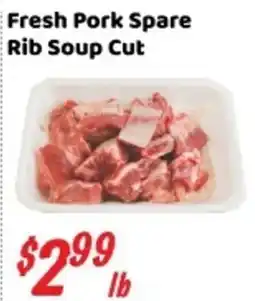 Nations Fresh Foods Fresh Pork Spare Rib Soup Cut offer