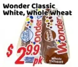 Nations Fresh Foods Wonder Classic White, Whole Wheat offer