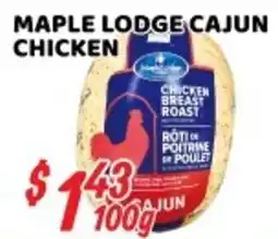 Nations Fresh Foods Maple Lodge Cajun Chicken offer