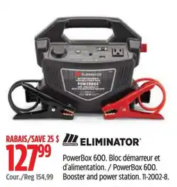 Canadian Tire Eliminator powerbox 600 offer