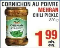 Akhavan Mehran cornichon au poivre offer
