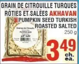 Akhavan AkHAVAN pumpkin seed roasted salted offer
