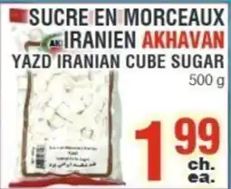 Akhavan Ak Iranian cube sugar offer