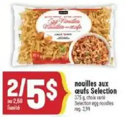 Marché Adonis Selection egg noodles offer