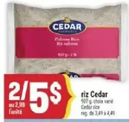 Marché Adonis riz Cedar offer