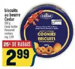 Marché Adonis Cedar biscuits au beurre offer