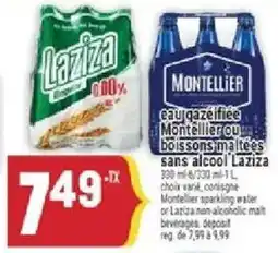 Marché Adonis Montellier or Laziza non alcoholic malt beverages offer