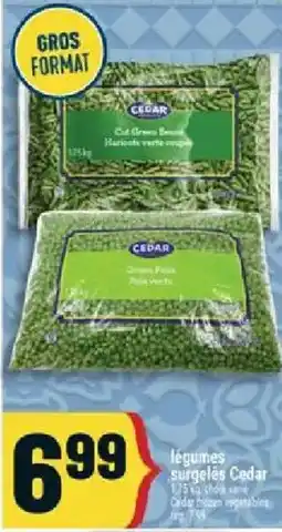 Marché Adonis Cedar légumes surgelés offer