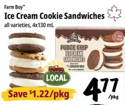 Farm Boy Farm Boy ice cream cookie sandwiches offer