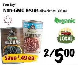 Farm Boy Farm Boy non-gmo beans offer