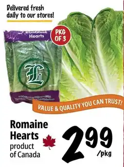 Farm Boy Romaine Hearts offer