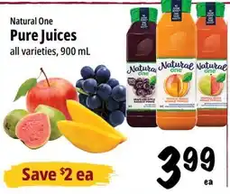 Farm Boy Natural One Pure Juices offer