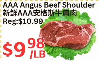 AAA Angus Beef Shoulder