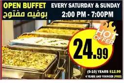 Alnejmah Open buffet offer